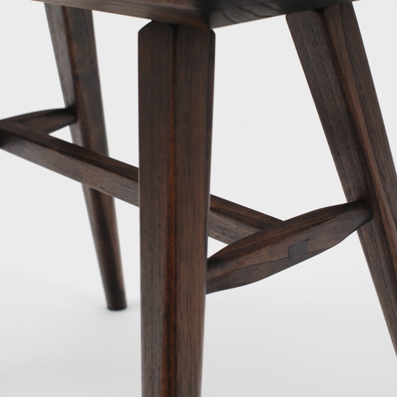 角脚スツール（漆）/ 矢澤良平 | 指物工房矢澤オンラインストア