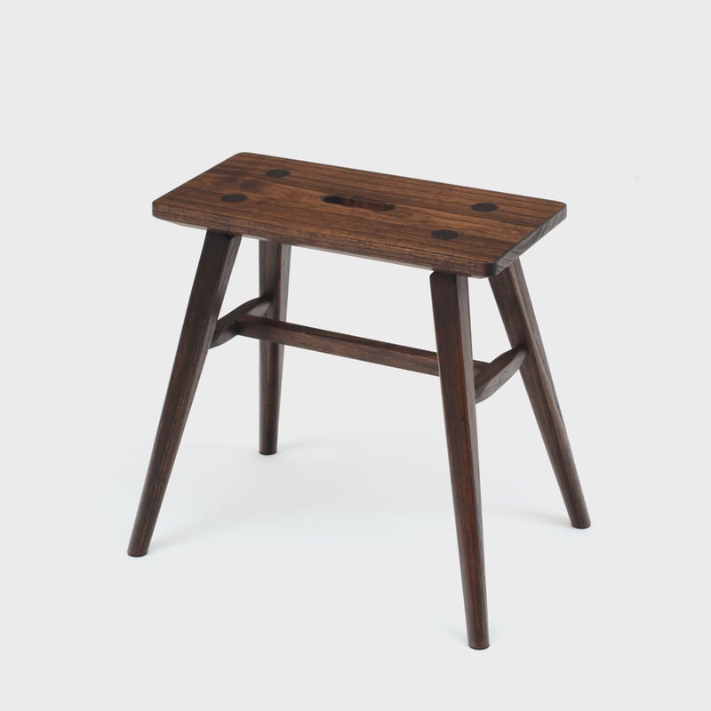 角脚スツール（漆）/ 矢澤良平 | 指物工房矢澤オンラインストア