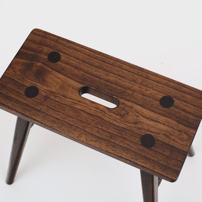 角脚スツール（漆）/ 矢澤良平 | 指物工房矢澤オンラインストア