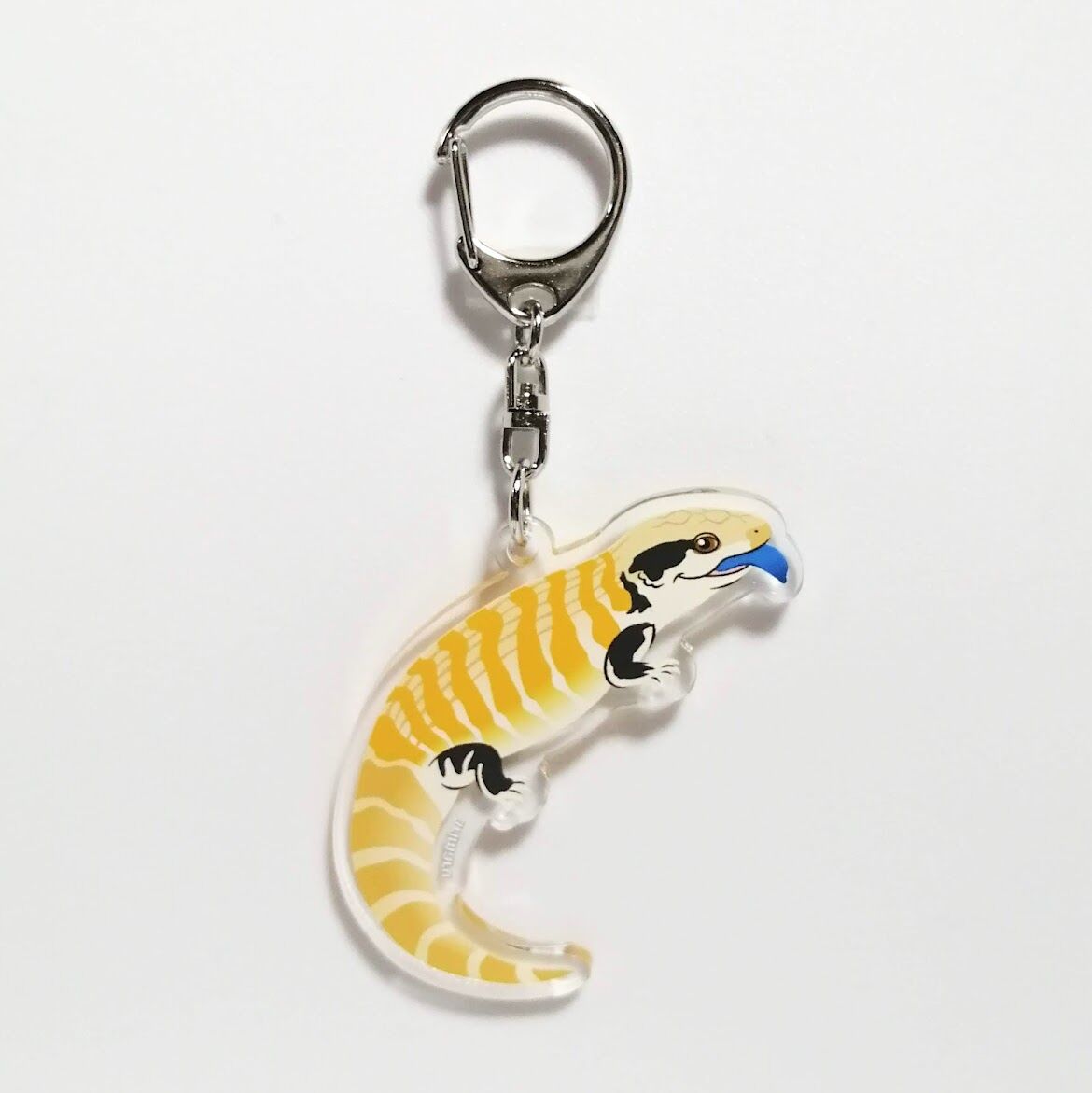 チュウオウアオジタトカゲ アクリルキーホルダー | ありまる商店