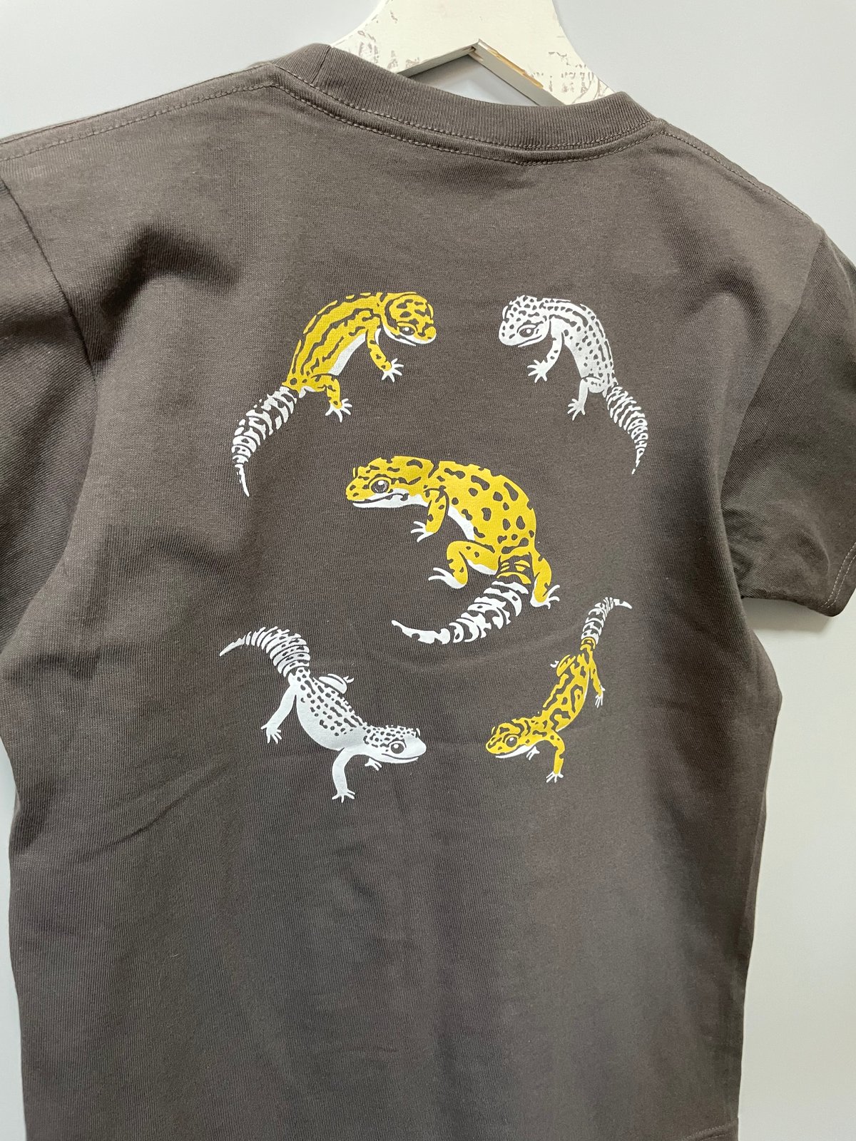 ヒョウモントカゲモドキ Tシャツ | ありまる商店