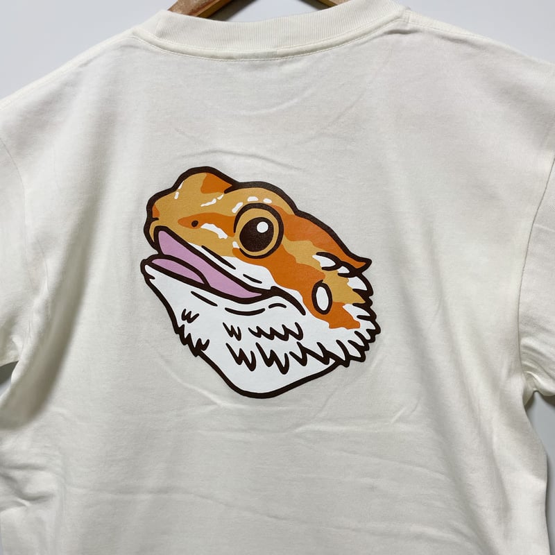 フトアゴ　 フトアゴヒゲトカゲ Tシャツ | ありまる商店