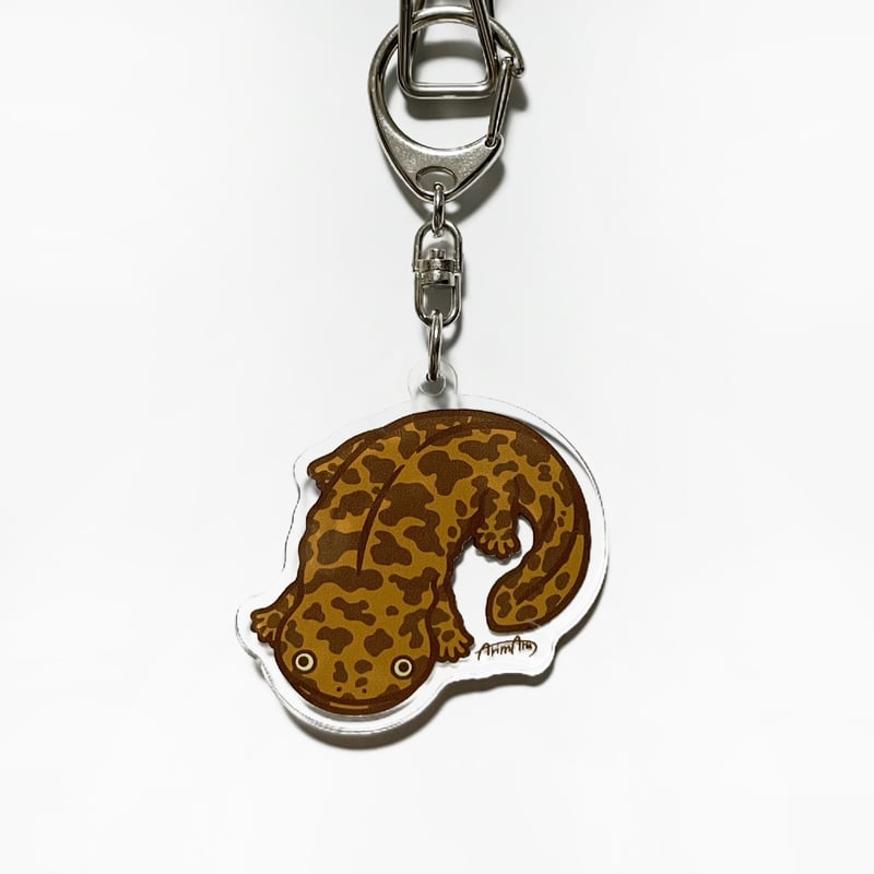 20..レッドミックス オオサンショウウオのあみぐるみ…キーホルダー