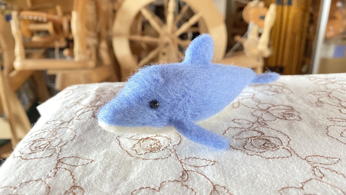Feltma イルカキット | ノームの糸車 羊毛フェルト店