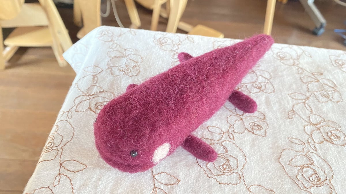 Feltma オオサンショウウオキット | ノームの糸車 羊毛フェルト店