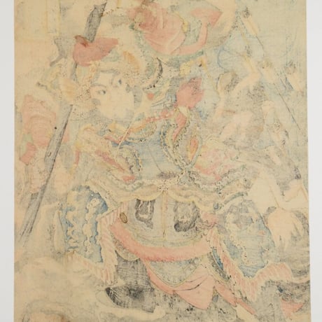 一勇斎国芳 通俗水滸伝豪傑百八人之一個 白面郎君鄭天寿/ICHIYUSAI KUNIYOSHI