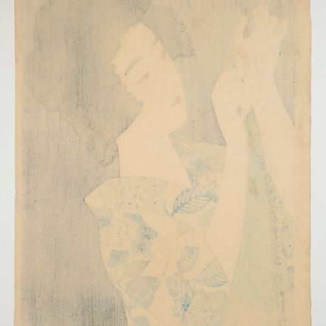 伊東深水 蚊帳／ITO SHINSUI