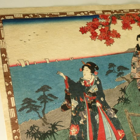 三代歌川豊国	其姿紫の写絵 十二/UTAGAWA TOYOKUNIⅢ
