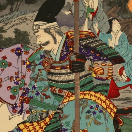 楊洲周延	東錦昼夜競 加藤清正/CHIKANOBU