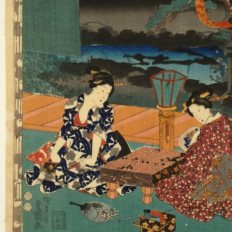 三代歌川豊国 其姿紫の写絵 三/UTAGAWA TOYOKUNIⅢ