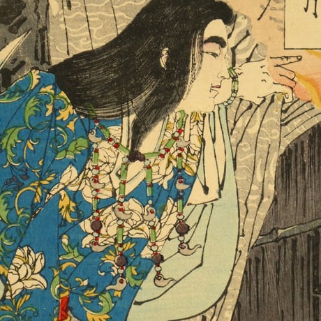 月岡芳年 月百姿 賊巣乃月 小碓皇子/TSUKIOKA YOSHITOSHI