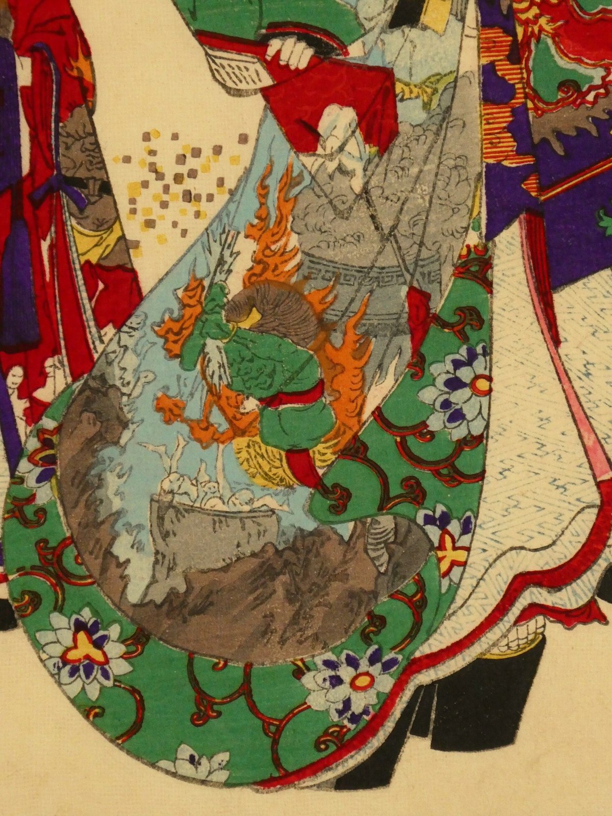 Fuyu様 楊洲周延 東錦昼夜競 地獄太夫/CHIKANOBU | ギャラリー奏美庵