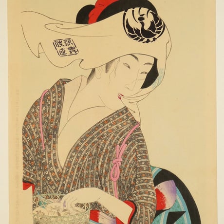 楊洲周延 真美人 廿四 潮干狩/CHIKANOBU
