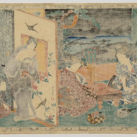 三代歌川豊国 其姿紫の写絵 三/UTAGAWA TOYOKUNIⅢ
