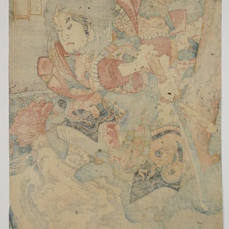 一勇斎国芳 通俗水滸伝豪傑百八人一個 矮脚虎王英/ICHIYUSAI KUNIYOSHI