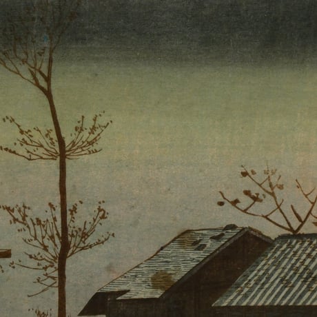 小林清親 浅草田甫太郎稲荷/KOBAYASHI KIYOCHIKA