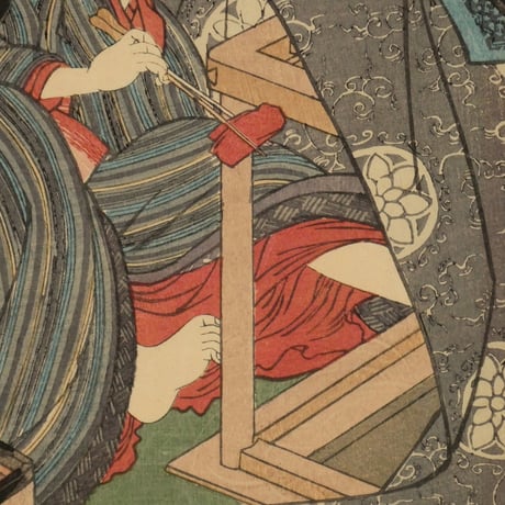 三代歌川豊国 江戸名所百人美女 今戸/UTAGAWA TOYOKUNIⅢ