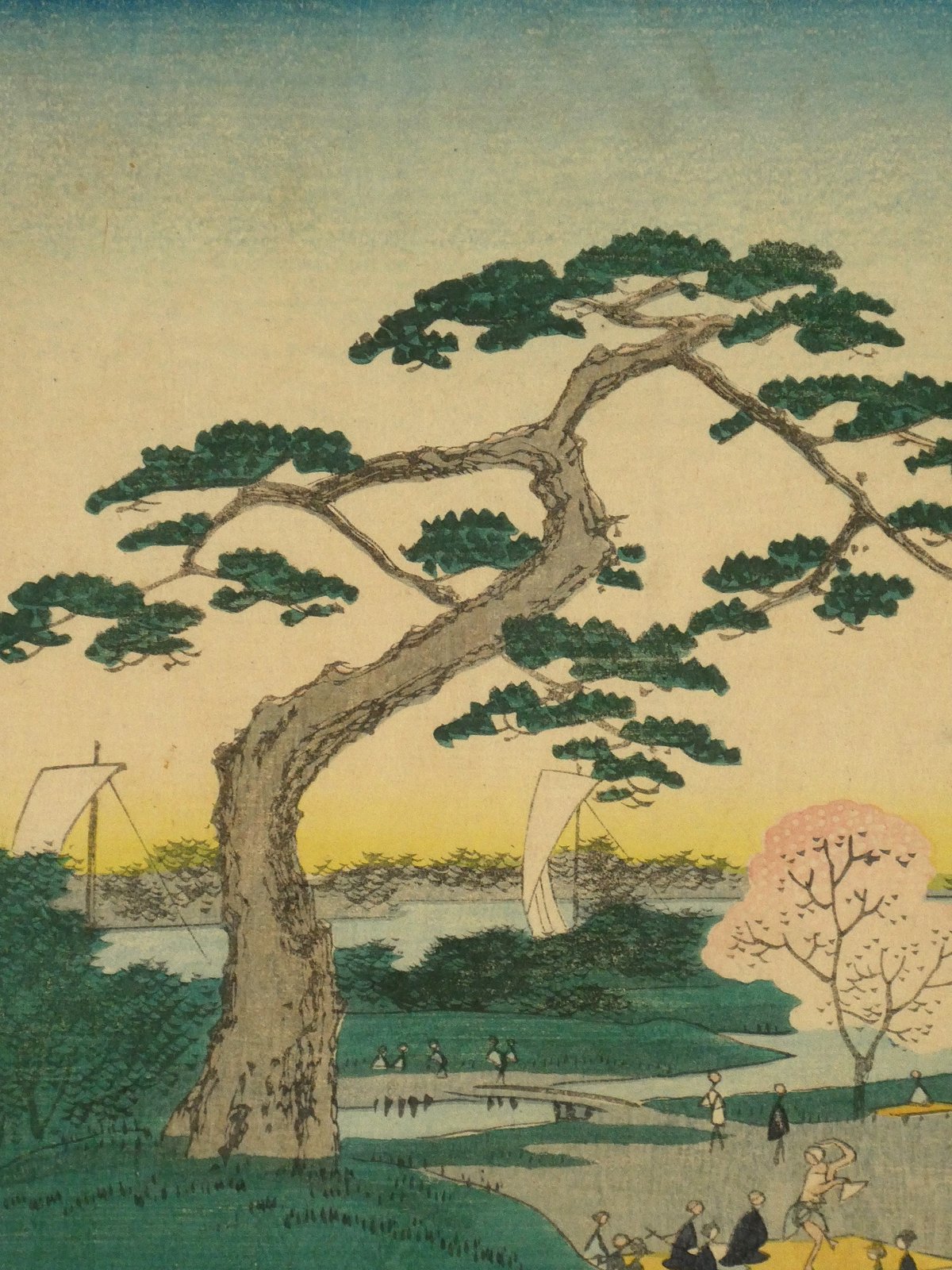 二代歌川広重 東都三十六景 関屋之さと/UTAGAWA HIROSHIGEⅡ