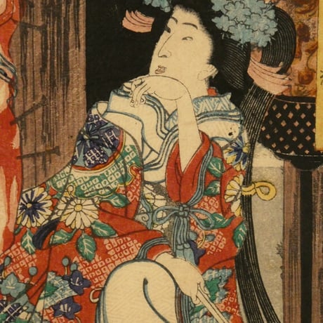 月岡芳年 美勇水滸傳 白縫/TSUKIOKA YOSHITOSHI