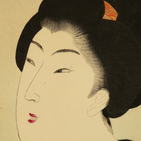 楊洲周延 真美人 十三 筆/CHIKANOBU