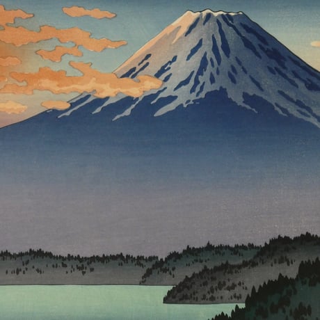 土屋光逸 本栖湖/TSUCHIYA KOITSU Lake motosu