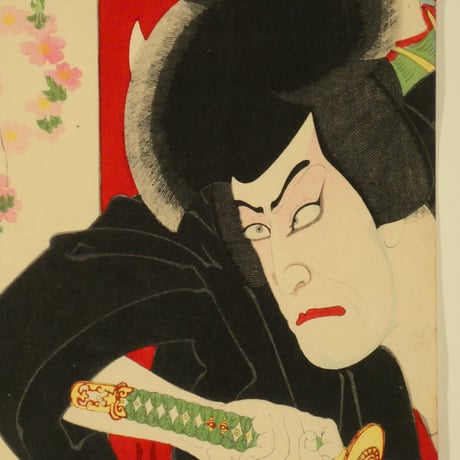 豊原国周 明治座三月狂言 山門五三桐 三枚続/KUNICHIKA