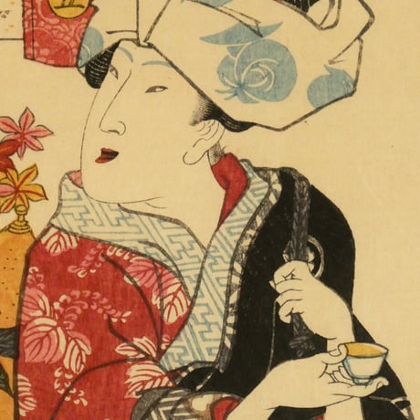 三代歌川豊国 百人一首絵抄 猿丸太夫/UTAGAWA TOYOKUNIⅢ