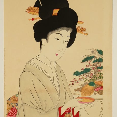 楊洲周延 真美人 三十 島台/CHIKANOBU