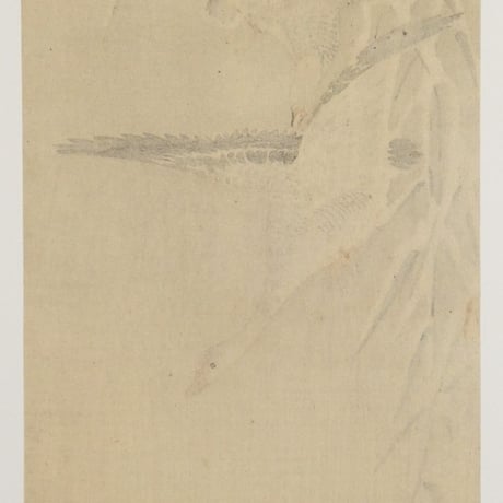 小原古邨 雪に雁/OHARA KOSON Geese Flying in Snow