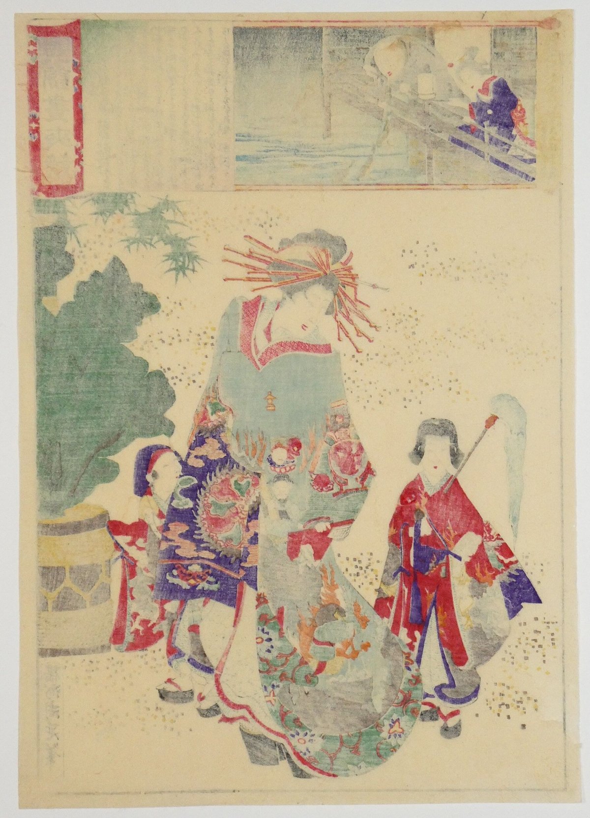 楊洲周延 東錦昼夜競 地獄太夫/CHIKANOBU | ギャラリー奏美庵 楊洲周延 東錦昼夜競 地獄太夫/CHIKANOBU | ギャラリー奏美庵