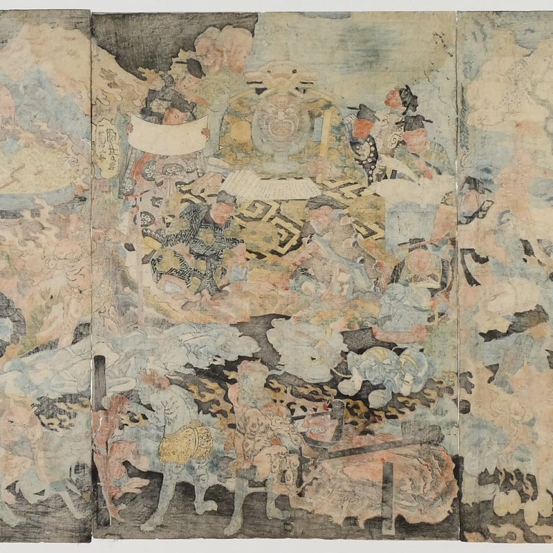 時代　本物木版画　一勇斎国芳　歌舞伎絵　三枚続き 61CAlfpdk9L._UF350,350_QL50_.jpg