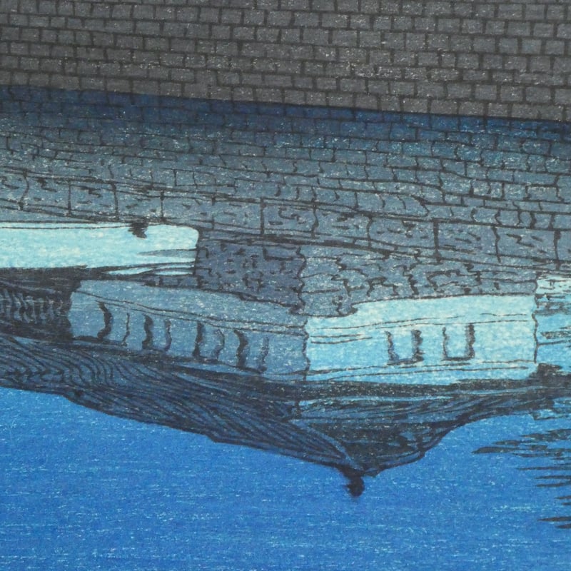 川瀬巴水 桜田門 昭和3年 /KAWASE HASUI SAKURADAMON 1928 |
