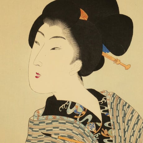 楊洲周延 真美人 十三 筆/CHIKANOBU