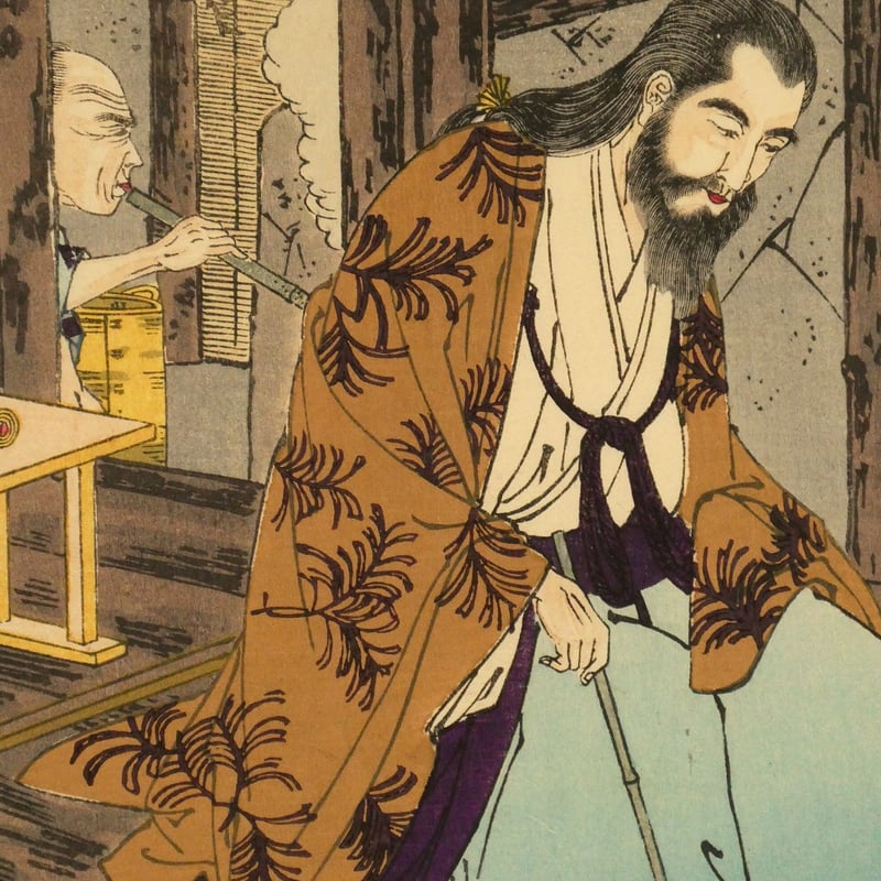 楊洲周延 東錦昼夜競 菅原道真卿/CHIKANOBU | ギャラリー奏美庵 楊洲周延 東錦昼夜競 菅原道真卿/CHIKANOBU | ギャラリー奏美庵