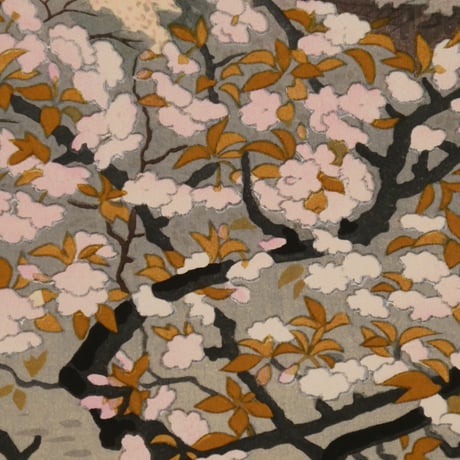 麻田辨自(丹牛) 京都御室の桜/ASADA BENJI Cherry blossoms in Omuro, Kyoto