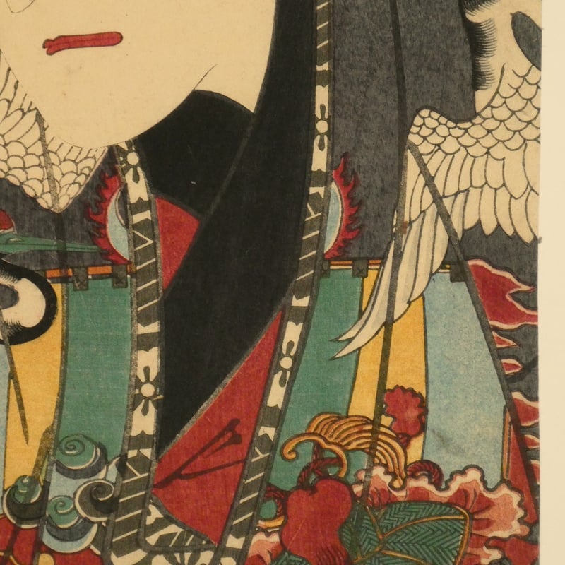 三代歌川豊国 梅暦 見立八勝人 男達宝船の鶴之助/UTAGAWA TOYOKUNIⅢ