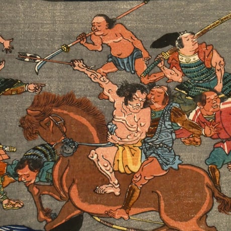 一勇斎国芳 東海道五十三対 吉原/ICHIYUSAI KUNIYOSHI