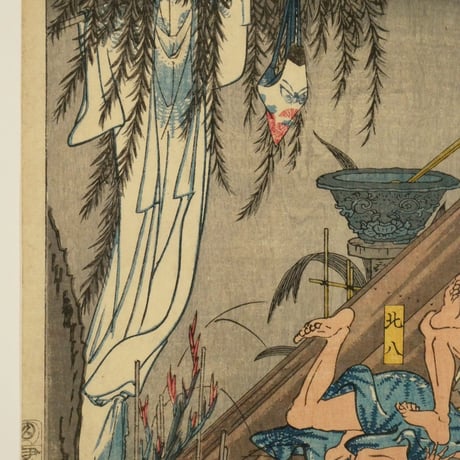 歌川広重 東海道五十三対 二川/HIROSHIGE