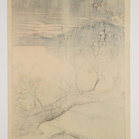川瀬巴水 十和田 子之口/KAWASE HASUI Nenokuchi Shore, Lake Towada