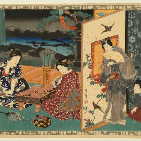 三代歌川豊国 其姿紫の写絵 三/UTAGAWA TOYOKUNIⅢ
