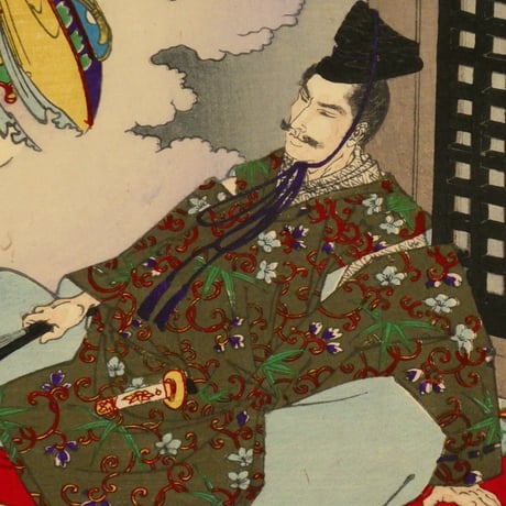 楊洲周延 東錦昼夜競 源頼光/CHIKANOBU