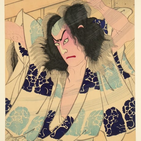 豊原国周 新富座新狂言 白倉湯殿之場 三枚続/KUNICHIKA