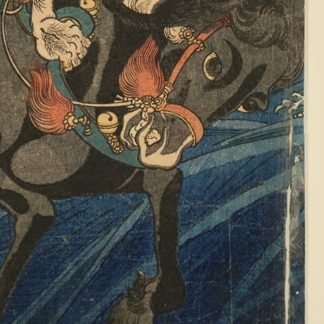一勇斎国芳 通俗三国志英雄之壹人 劉備/ICHIYUSAI KUNIYOSHI