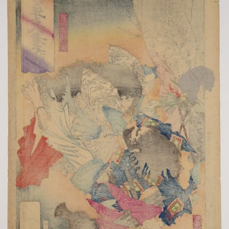 月岡芳年 芳年武者无類 日本武尊 川上梟師/TSUKIOKA YOSHITOSHI