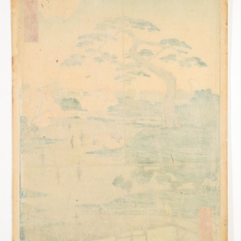 二代歌川広重 東都三十六景 関屋之さと/UTAGAWA HIROSHIGEⅡ