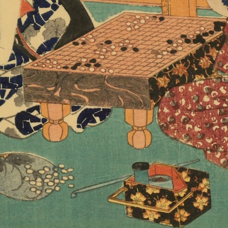 三代歌川豊国 其姿紫の写絵 三/UTAGAWA TOYOKUNIⅢ