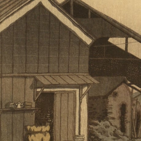 川瀬巴水 尾州瀬戸/KAWASE HASUI Seto, Owari Province