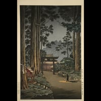 土屋光逸 日光二荒山/TSUCHIYA KOITSU Futarasan Shrine,Nikko