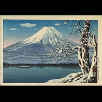 土屋光逸 山中湖/TSUCHIYA KOITSU Lake Yamanaka in Winter