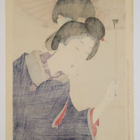 楊洲周延 真美人 十一 傘/CHIKANOBU